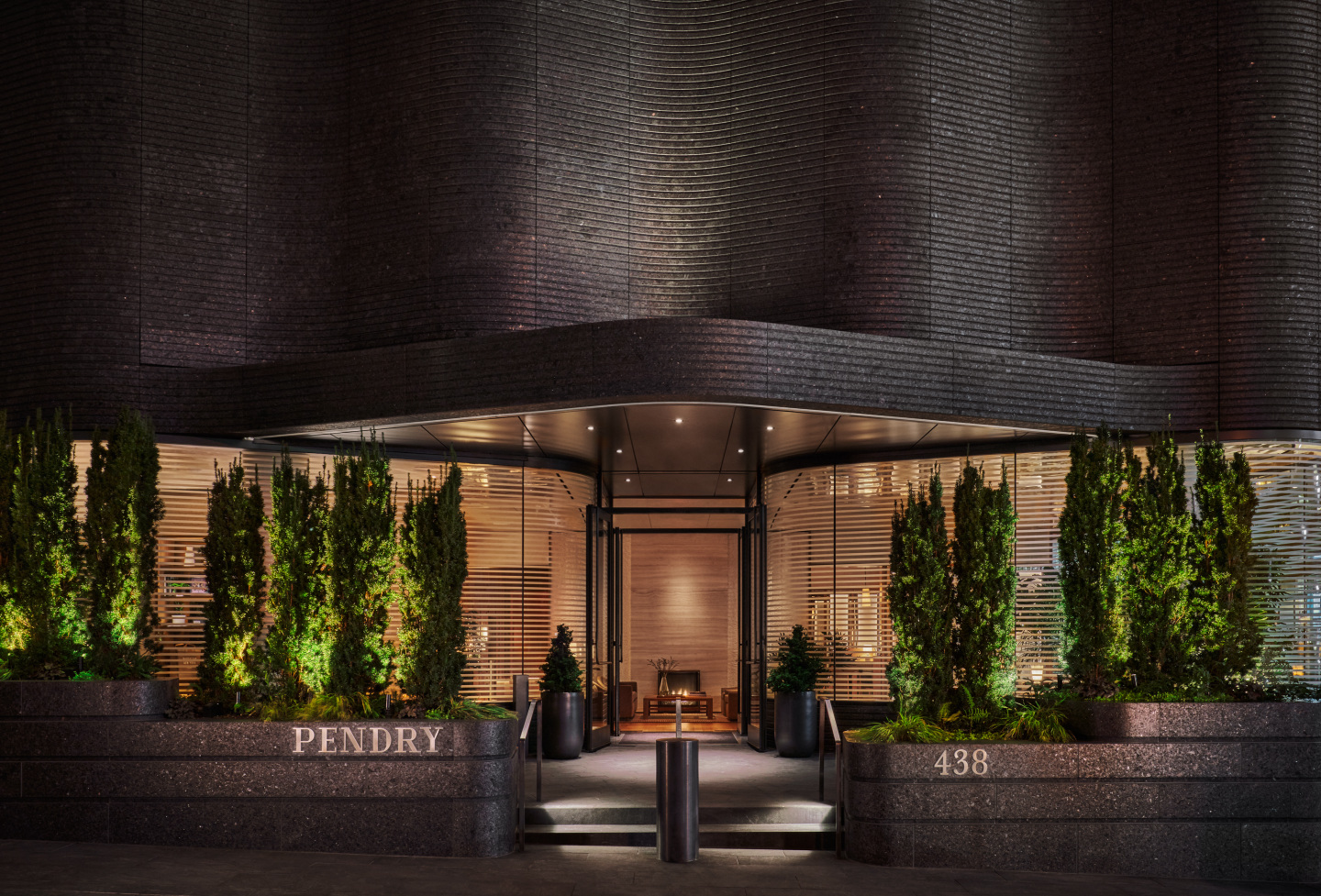Exterior view of a New York City Hotel.