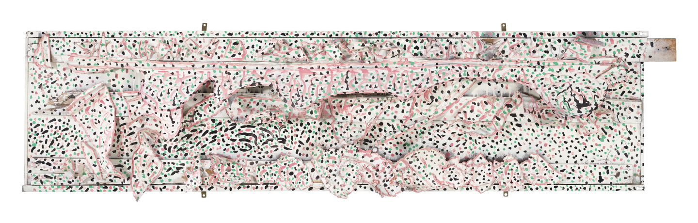 Thornton Dial, <em>The Hills and Mountains of Vietnam</em>, 1987.