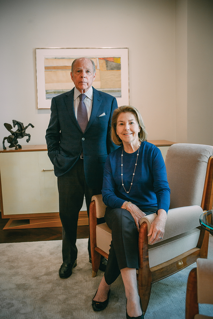 John and Gretchen Berggruen. 