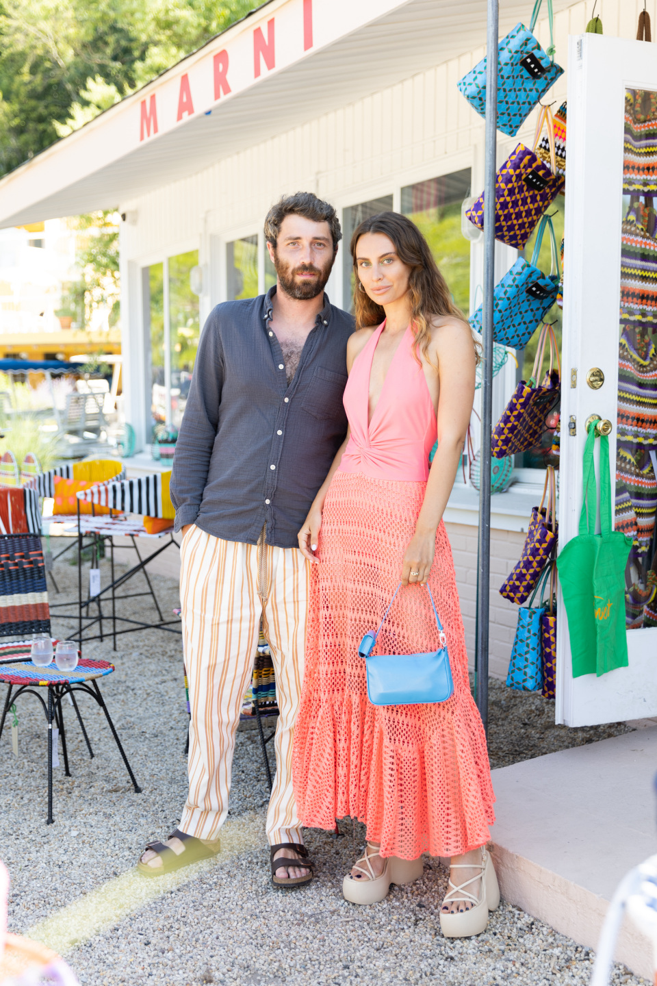 Man and Woman pose together