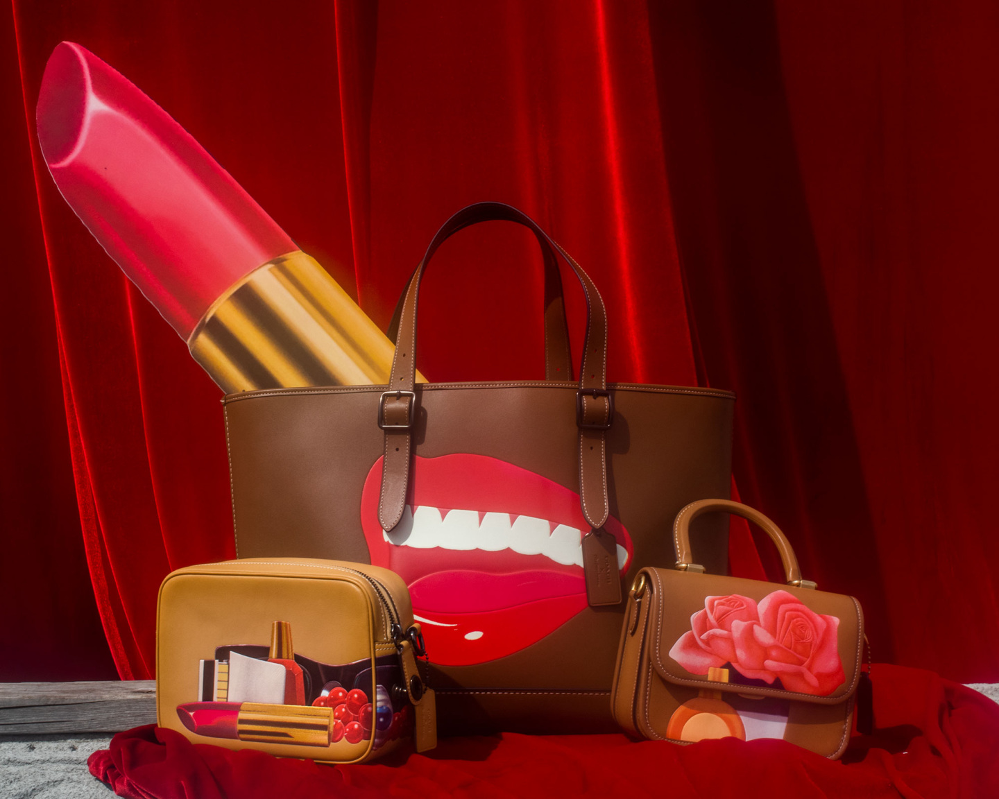 bags with lips