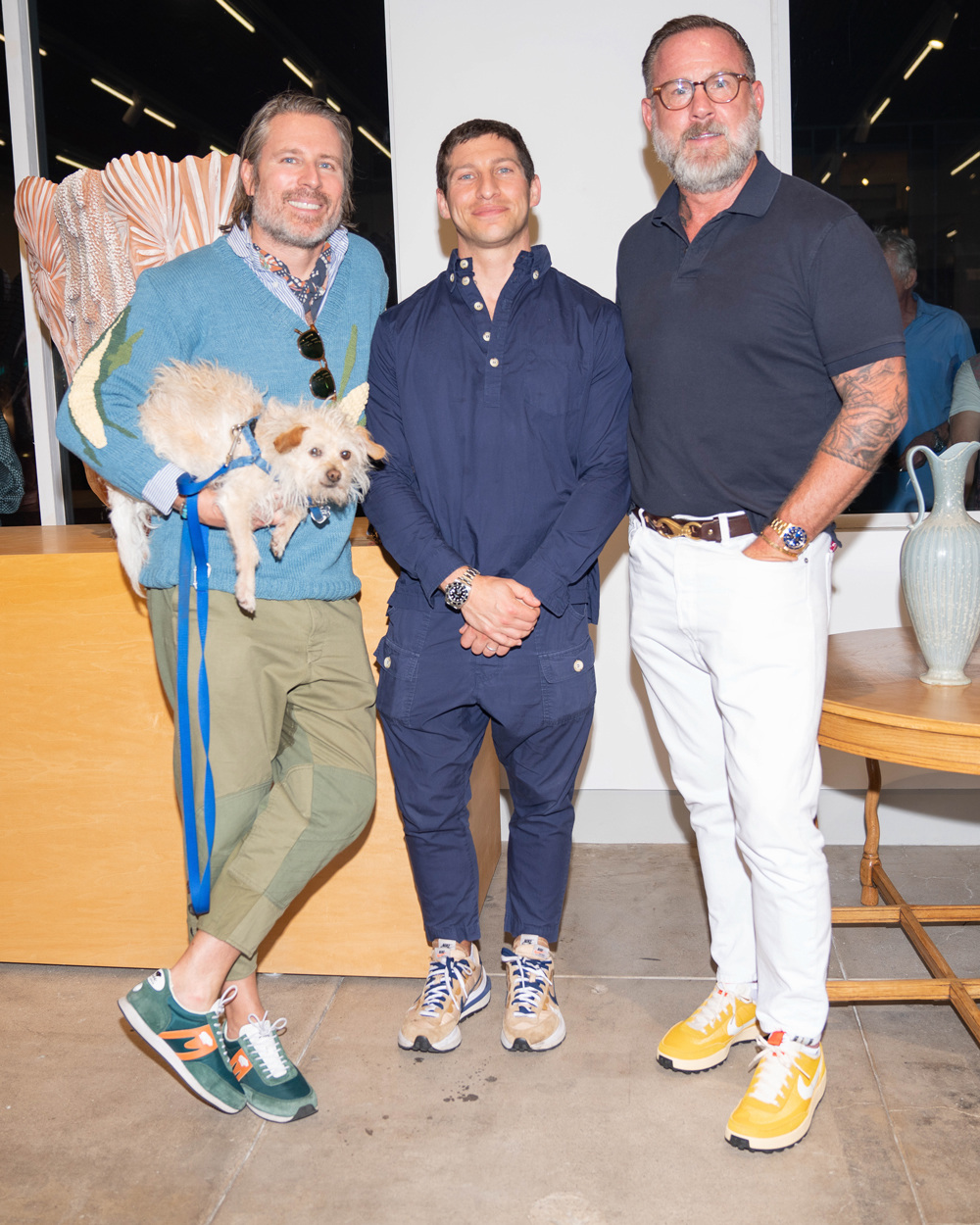 Rodman Primack, Conrad Woolfe, and Scott Seviour.