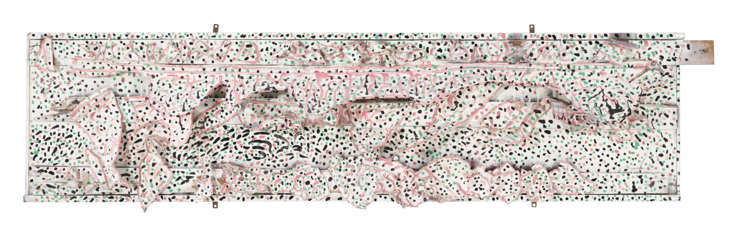Thornton Dial, <em>The Hills and Mountains of Vietnam</em>, 1987.