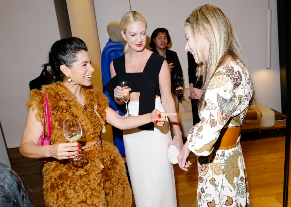Lizzie Asher, Polina Proshkina, and Alexandra Lind Rose