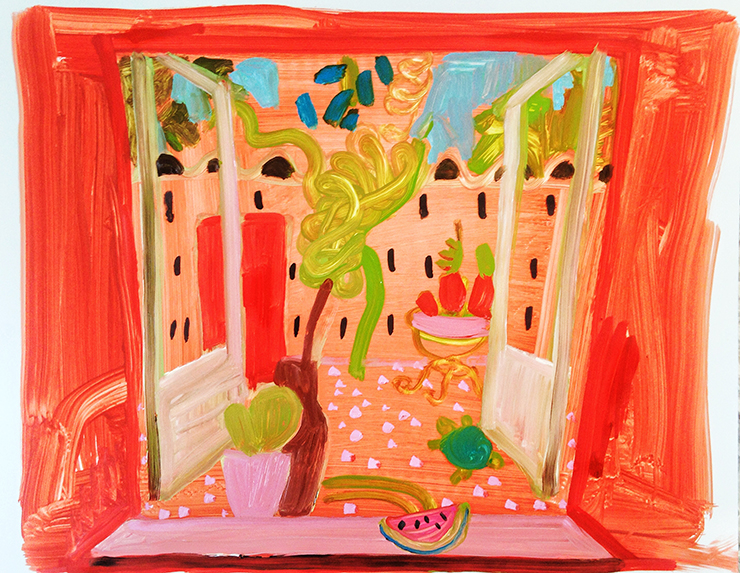 Cultured Magazine April May 2016 watermelon window