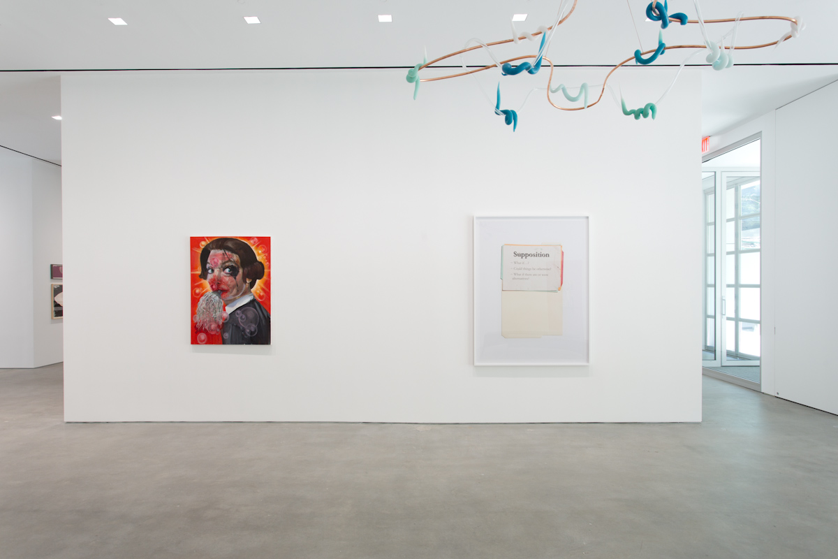 Installation images from “Lyric on a Battlefield.” Photo by David Regen courtesy of Gladstone Gallery.
