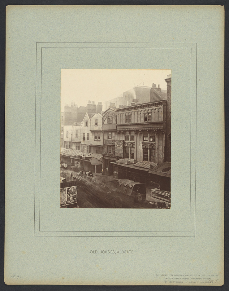 Henry Dixon (1820-1892), 61 through 120 from vol. 2 of Relics of Old London, [London, Society for Photographing Relics of Old London, 1875-1886], carbon print, Yale Center for British Art, Paul Mellon Collection