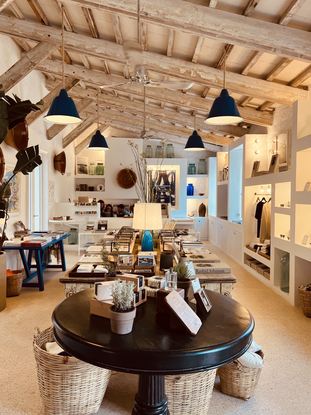A gallery gift shop.