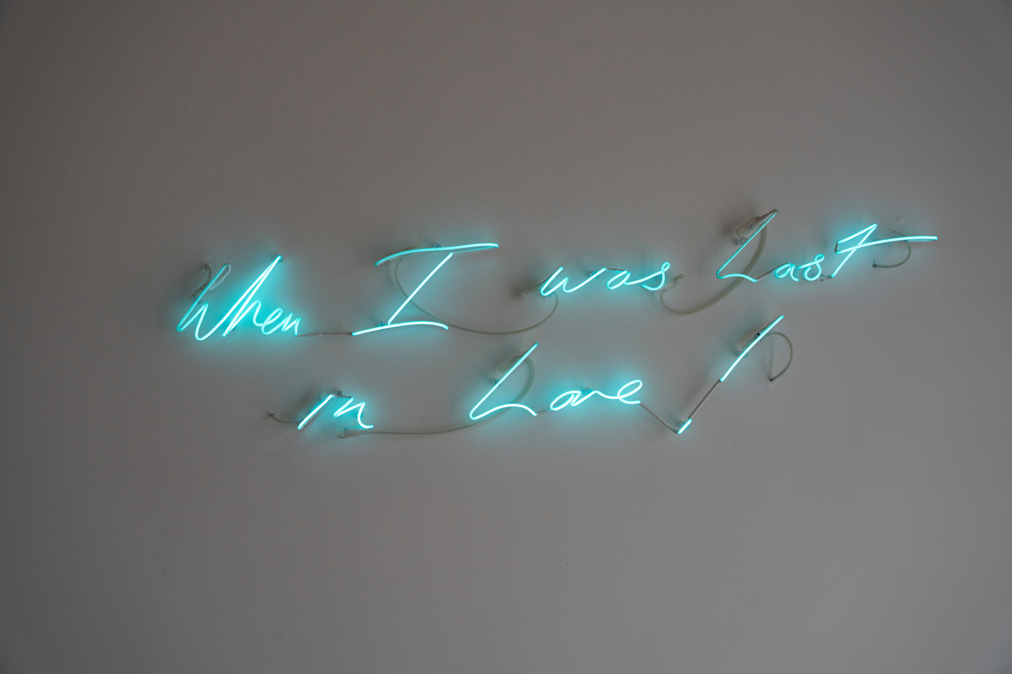 Tracey Emin, <em>When I was Last in Love!</em>, 2012.