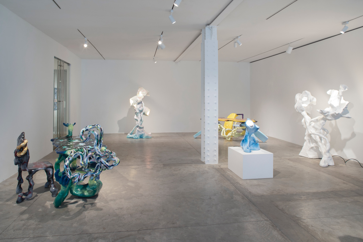 furniture installation in gallery