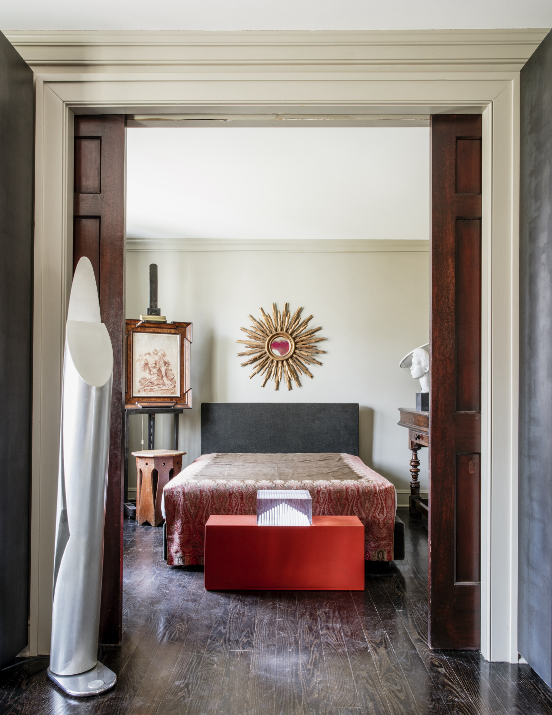 entrance of a guest bedroom