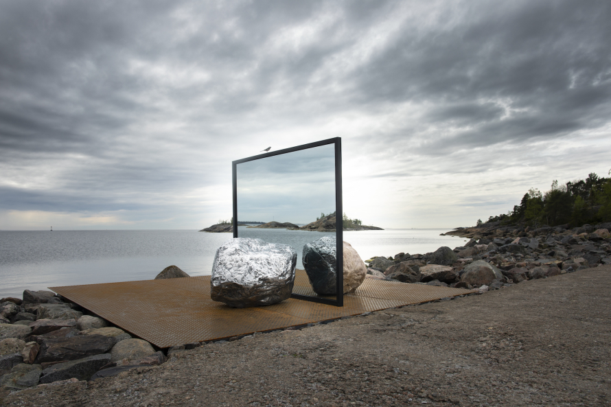 Alicja Kwade, Big Be-Hide, 2019. Helsinki Biennial 2021: The Same Sea, 12 June – 26 September 2021, helsinkibiennial.fi