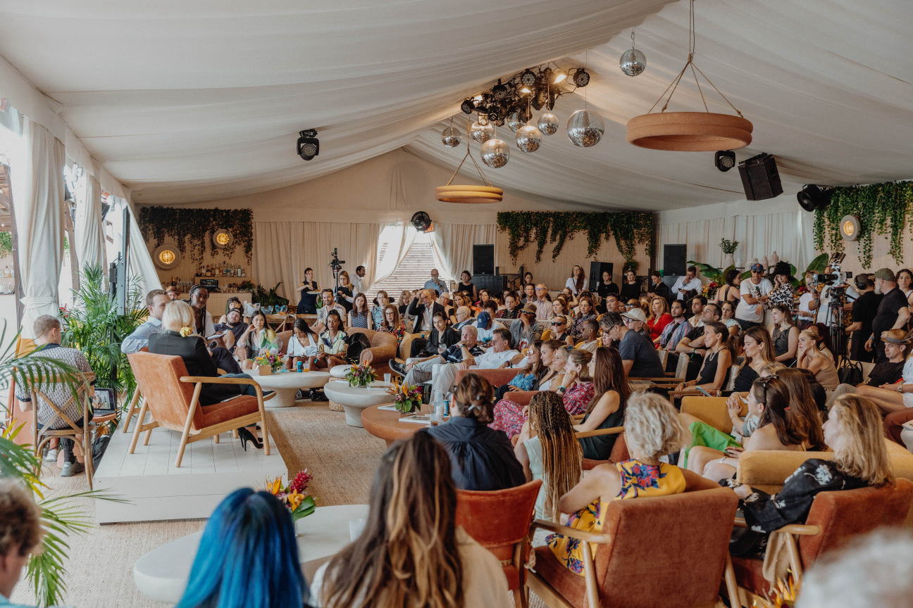 Andrea Marie Breiling ICA Miami Fairchain panel