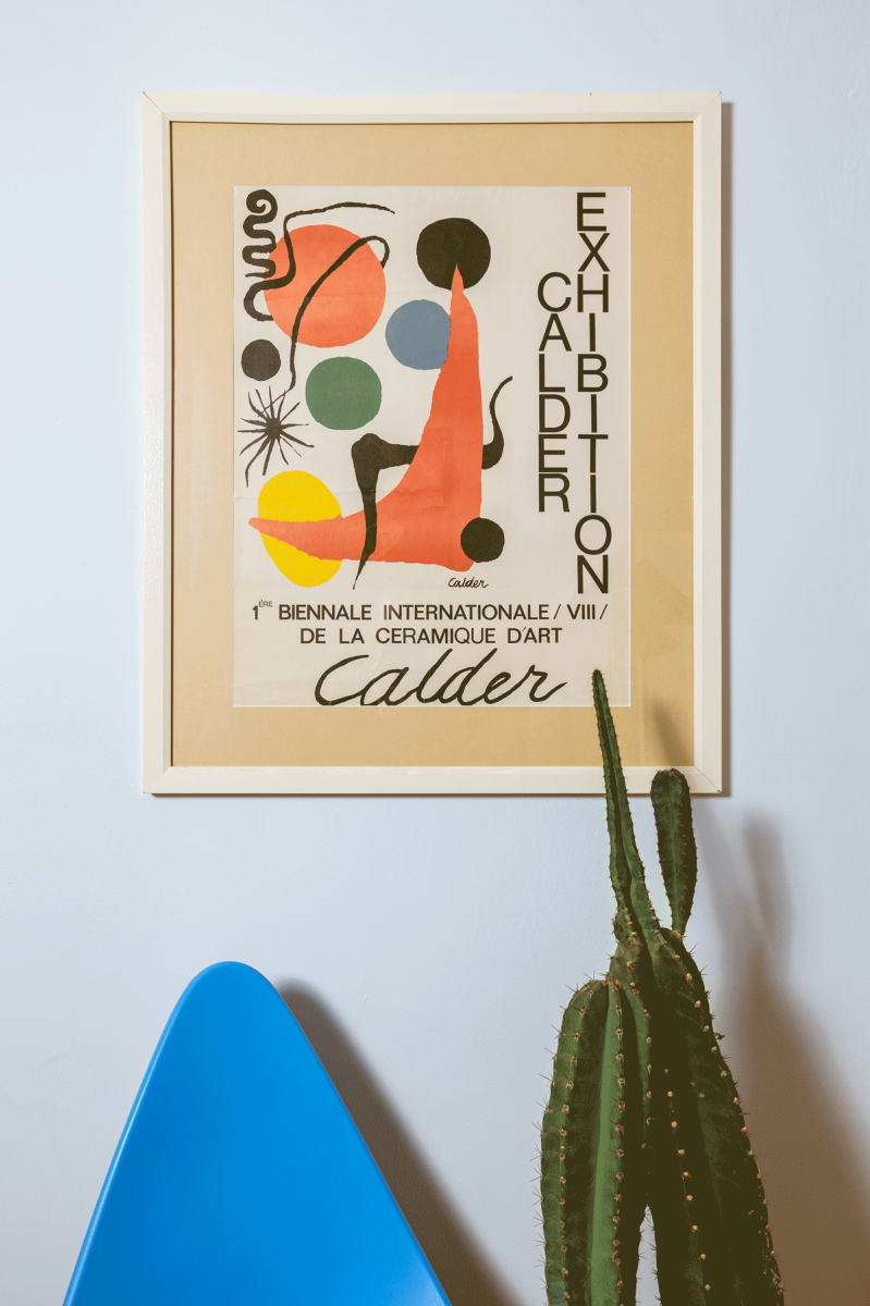 poster on wall