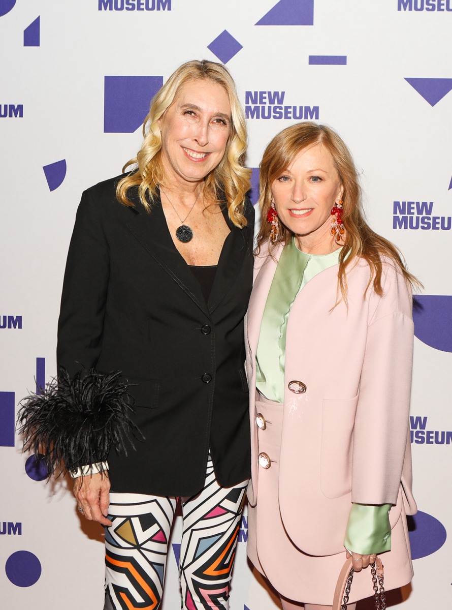 Lisa Phillips and Cindy Sherman. Photography by Sansho Scott/BFA.com.