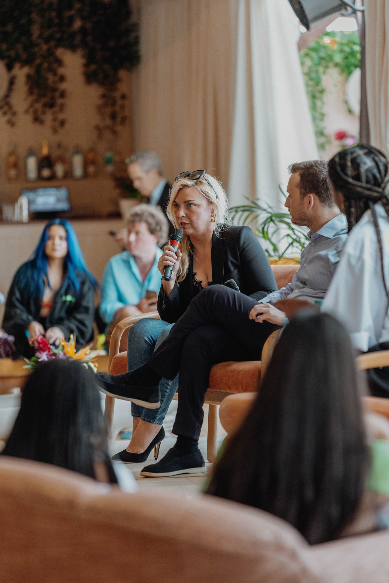 Andrea Marie Breiling ICA Miami Fairchain panel