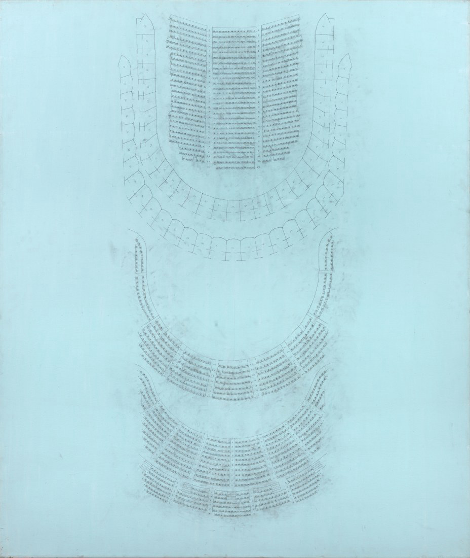 Guillermo Kuitca, The Tablada Suite II, 1991.