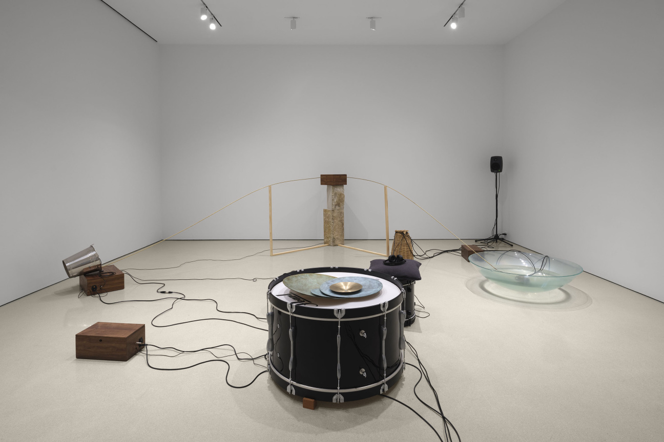 Tarek Atoui’s solo New York exhibition “The Whisperers”