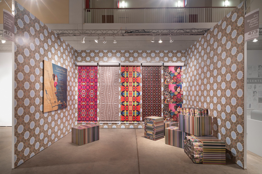 21c Museum Hotels x Facility booth at EXPO CHICAGO. Photo by James Prinz. 