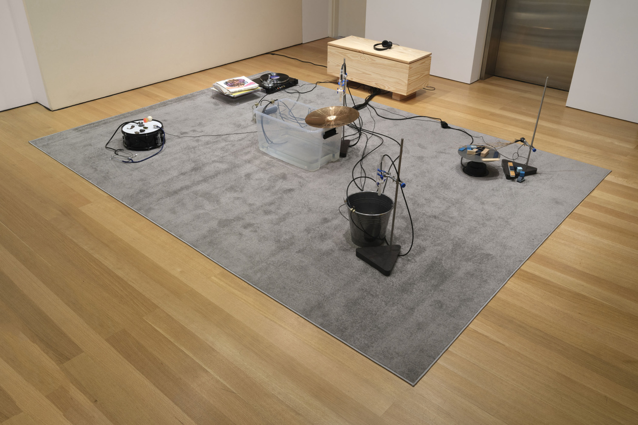 Tarek Atoui, Whispering Playground 3, 2021.