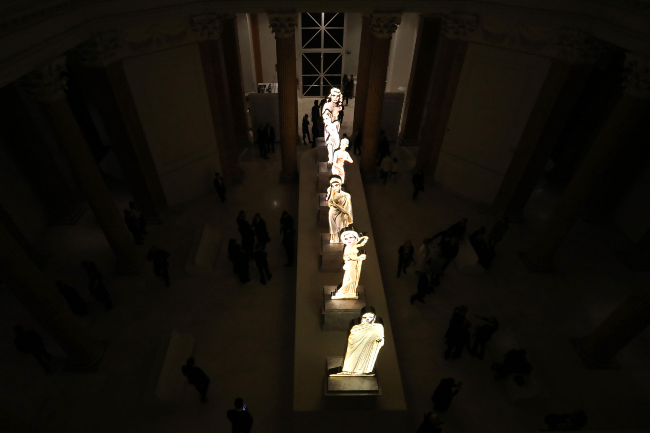 Francesco Vezzoli, ”Vita Dulcis (Exhibition View), 2023.