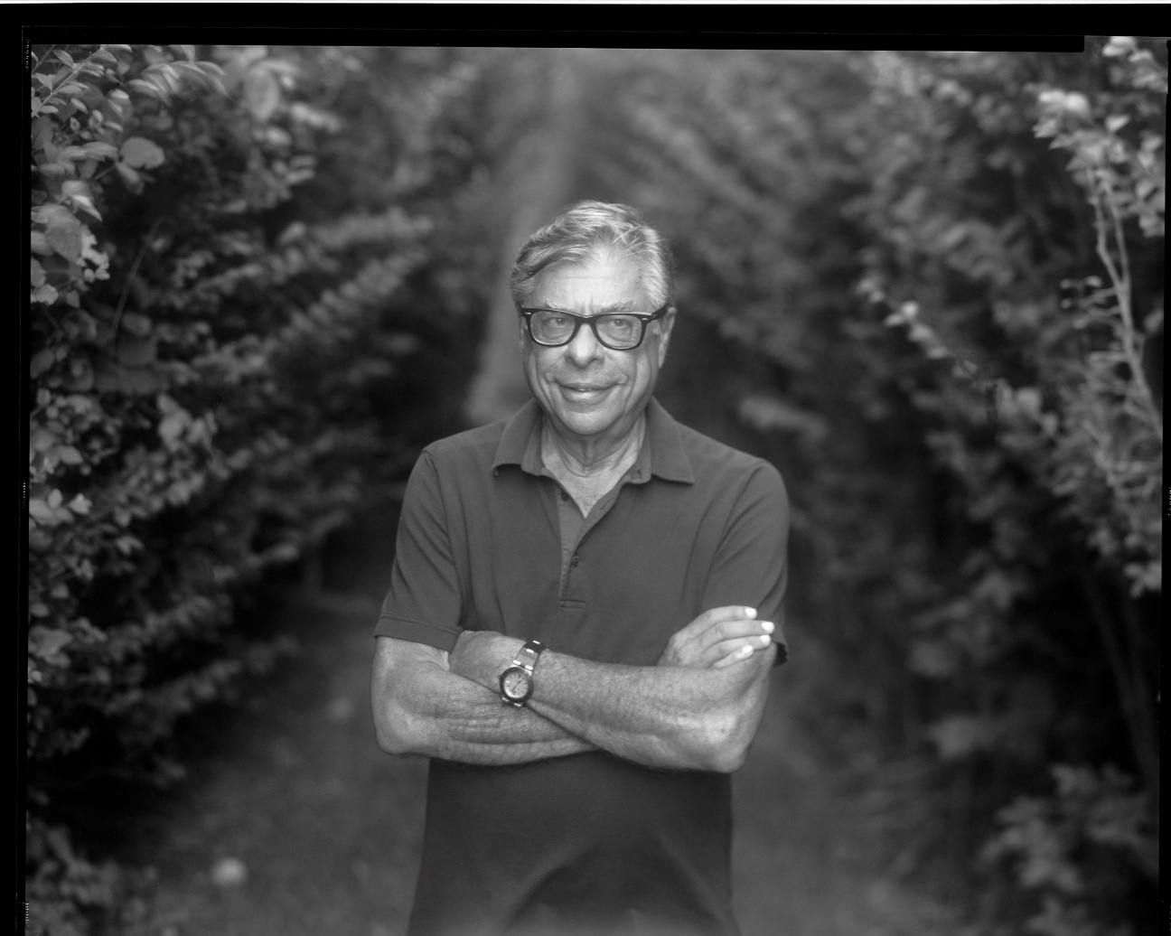 A man standing outside.