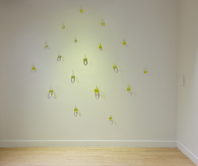 artwork on wall glass