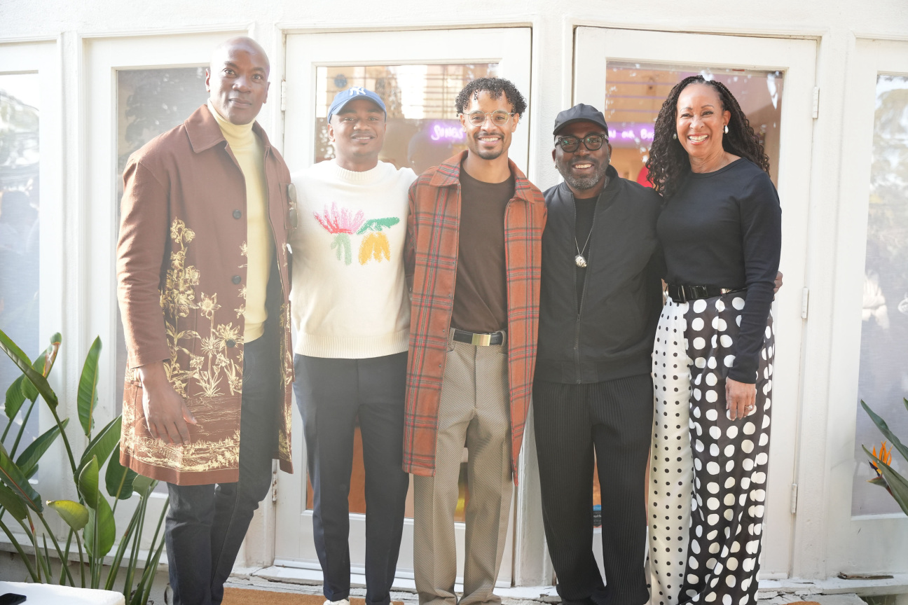 Rodney Franks, Thomas Moore, Thomas F. James, Derrick Adams, and Dr. Joy Simmons
