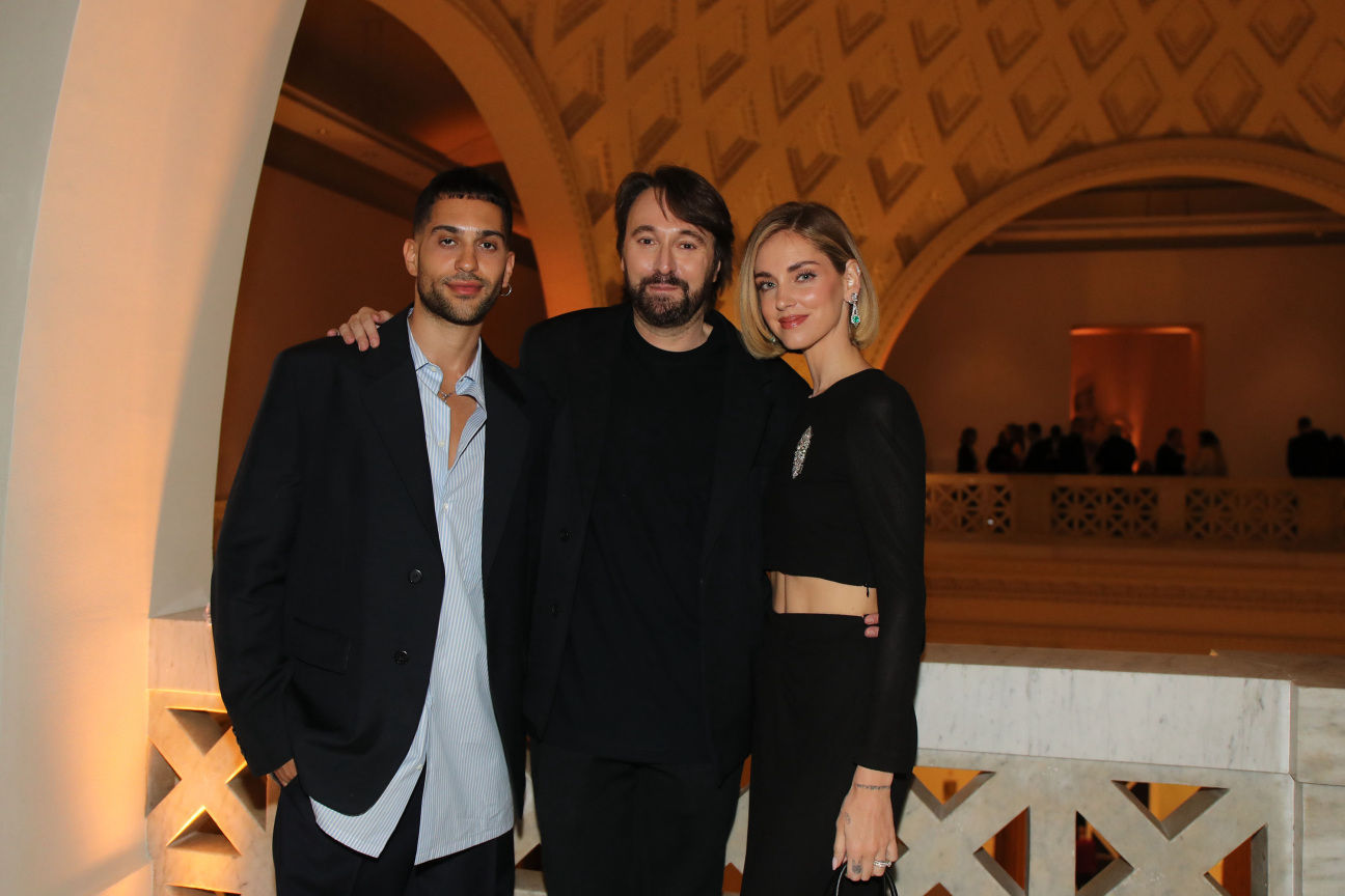 Mahmood, Francesco Vezzoli, and Chiara Ferragni.