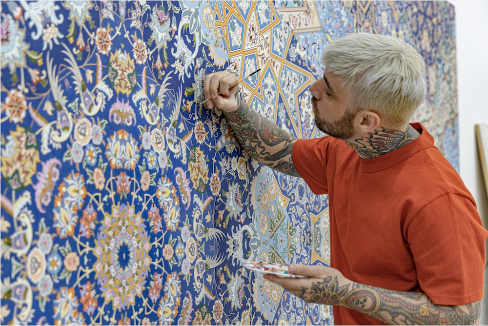 Jason-Seife-painting-in-studio
