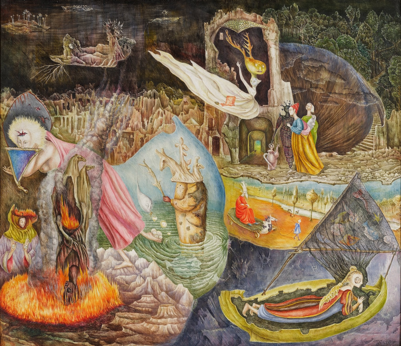 Leonora-Carrington-surrealist-painting