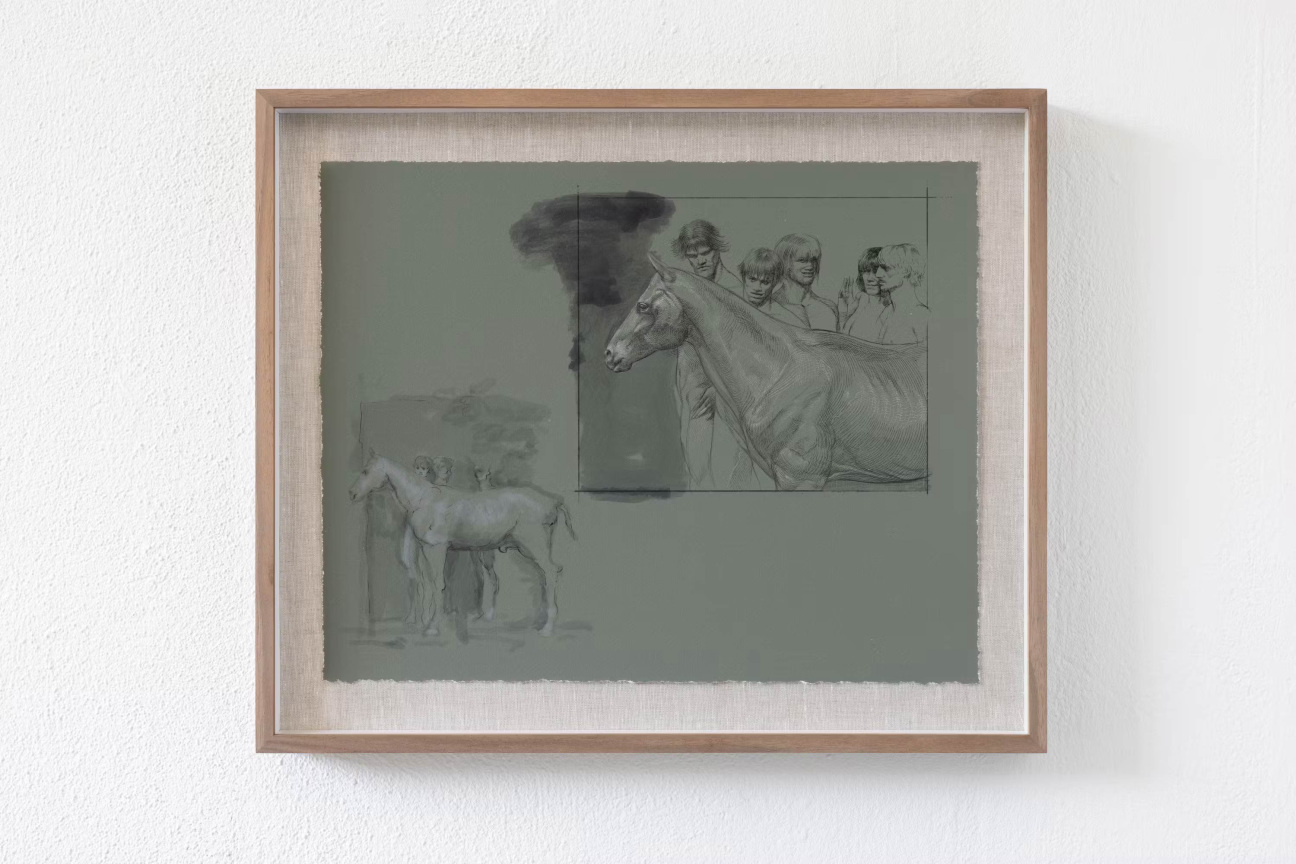 hardy-hull-study-figures-horses