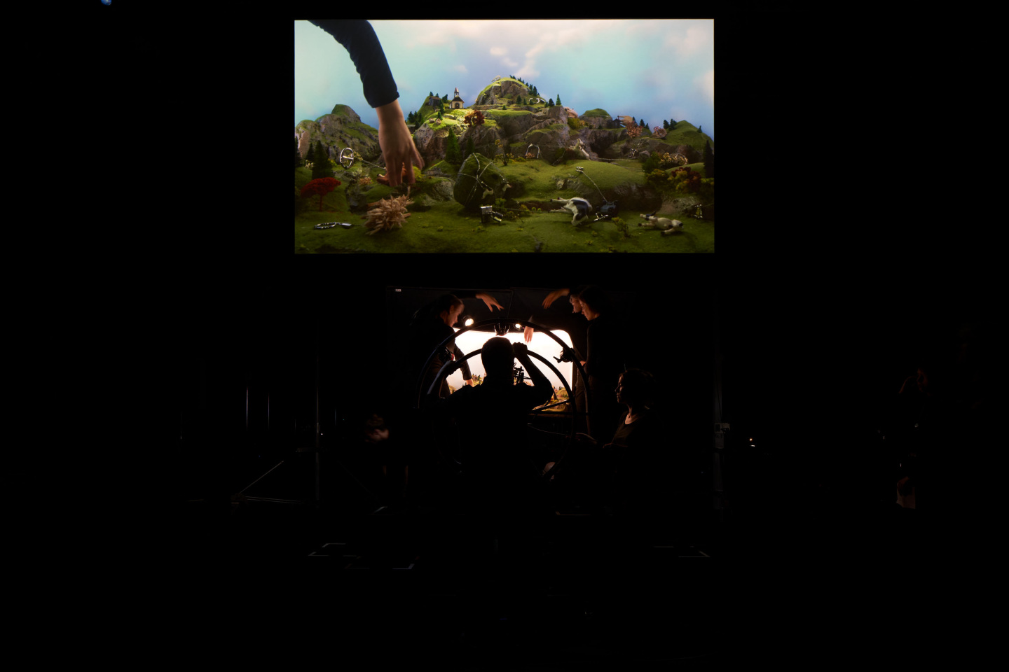 ON THE WINGS OF HERMÈS Barker Hangar Cinematic Performance of Pegasus including Kelly Bags