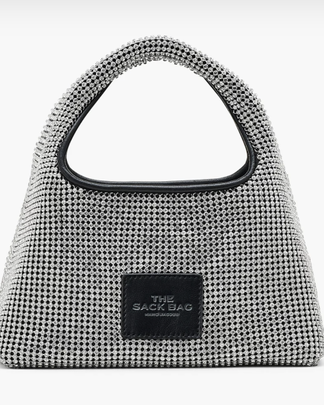 The Rhinestone Mini Sack Bag