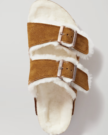 Arizona shearling-lined suede sandals