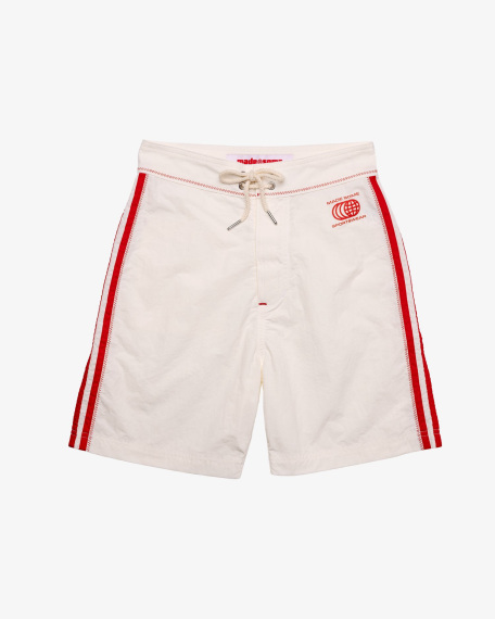 White & Red Made Some Long Shorts