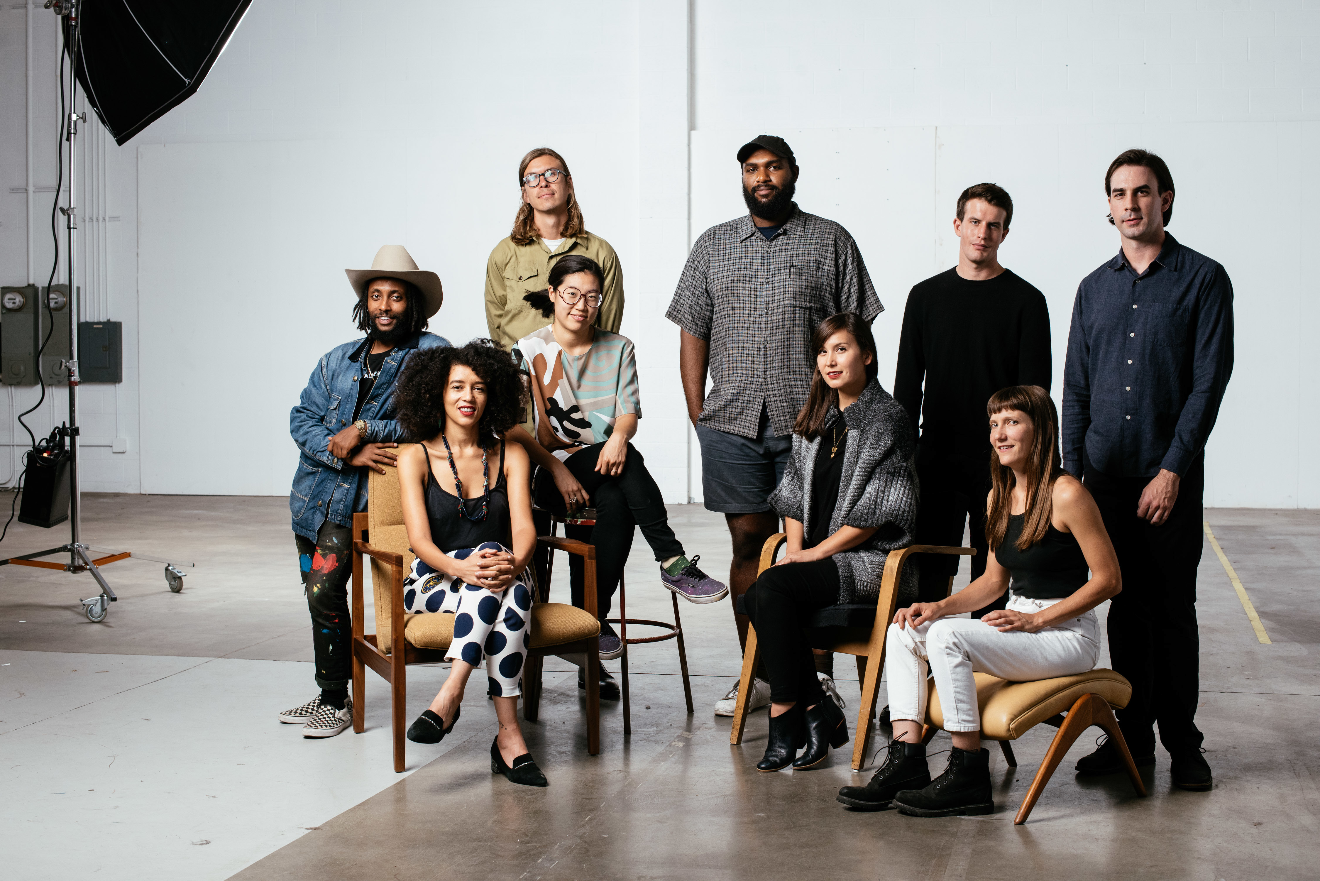 Our 30 Under 35 L.A. group. 