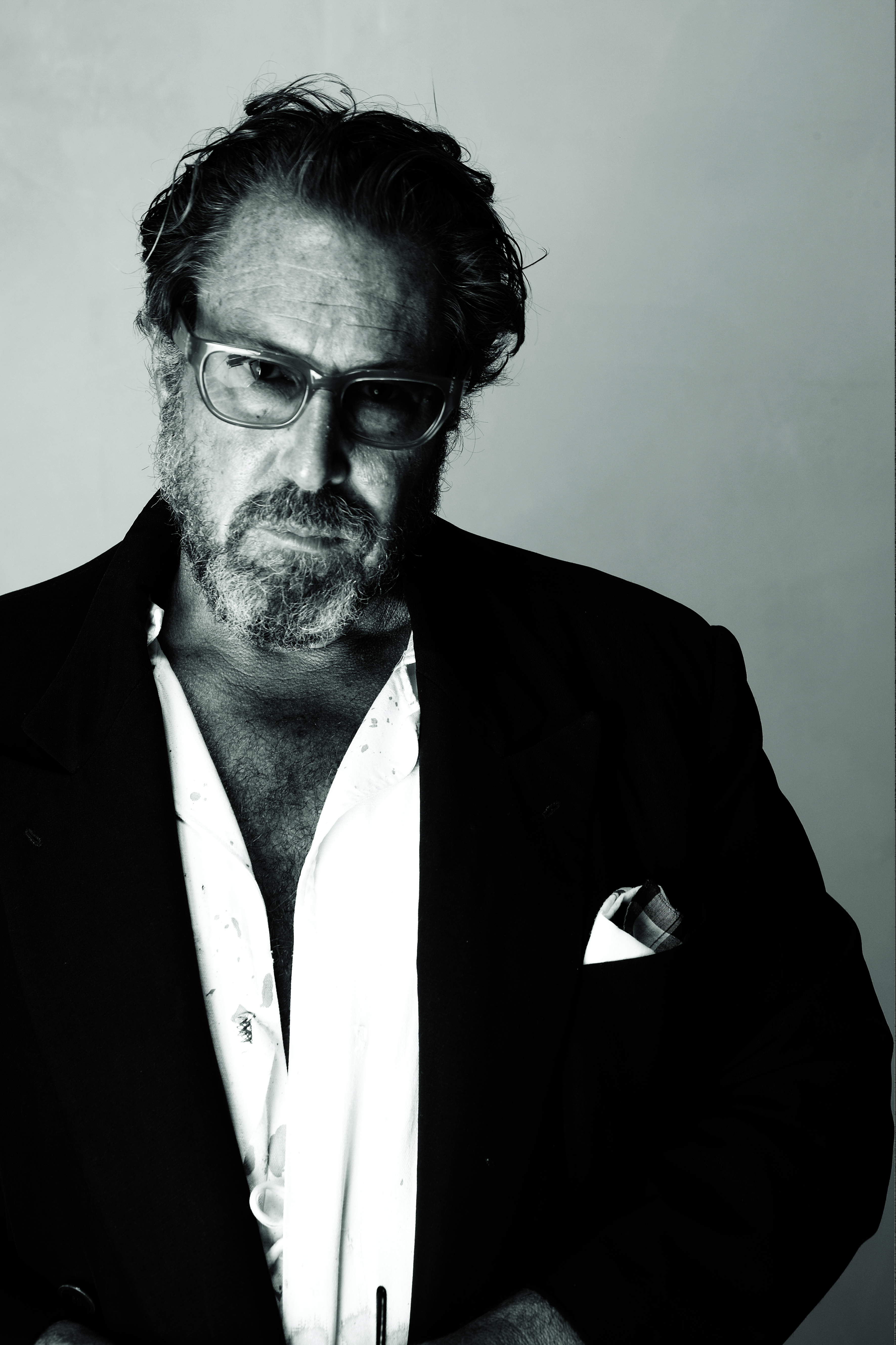 Julian Schnabel. Photo by Steven Clute.