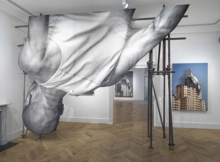 Installation View JR's GIANTS - Body of Work.