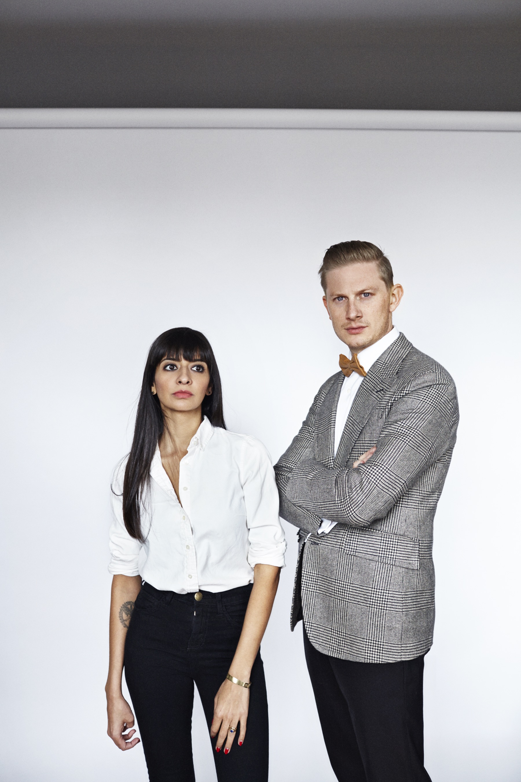 Kavi Ahuja and David Seth Moltz of D.S. & Durga. Portrait by Jason Frank Rothenberg.