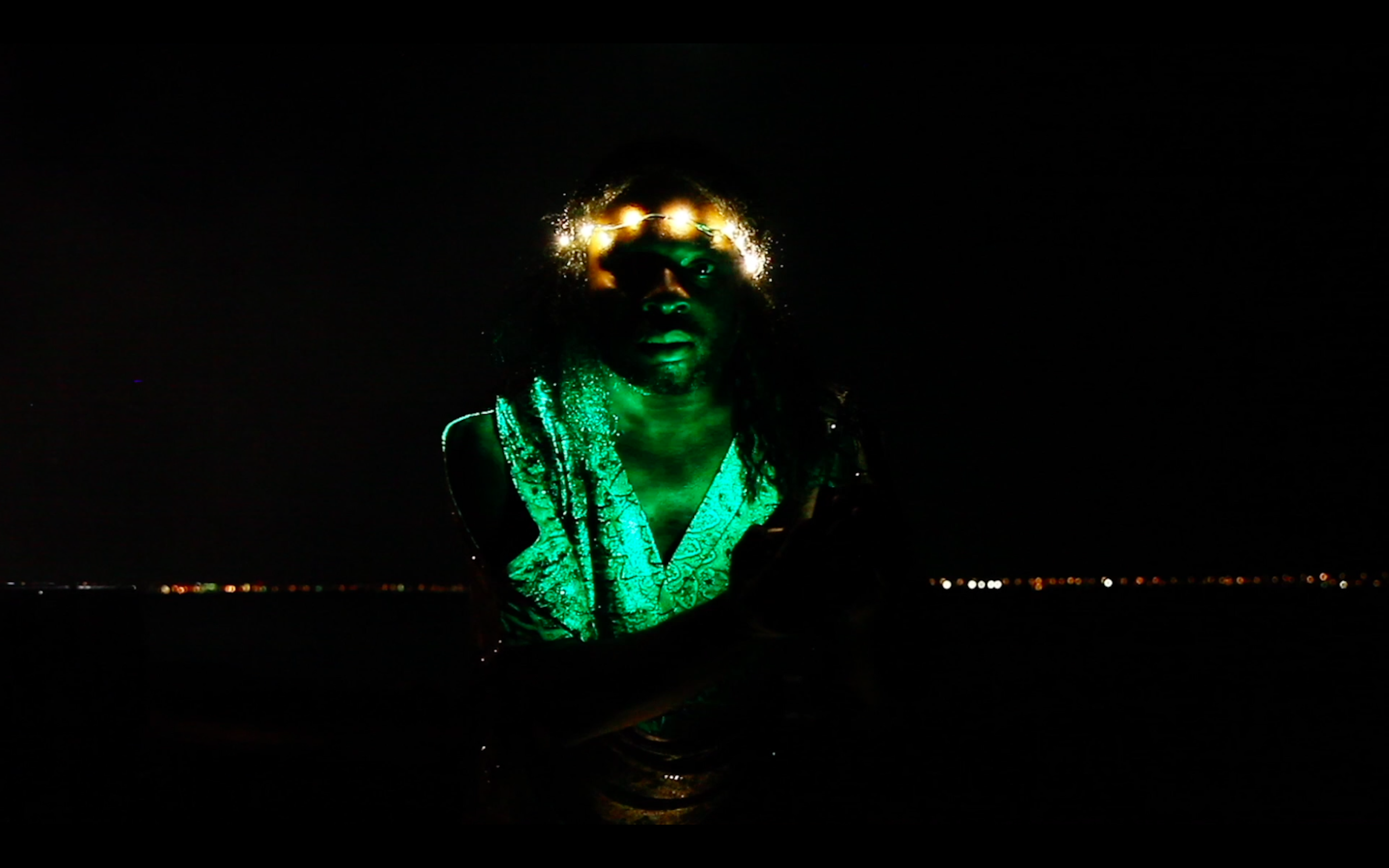 Video still from <em>Tangled Up (Visual Album)</em>, 2017. Courtesy of the artist and David Castillo Gallery.