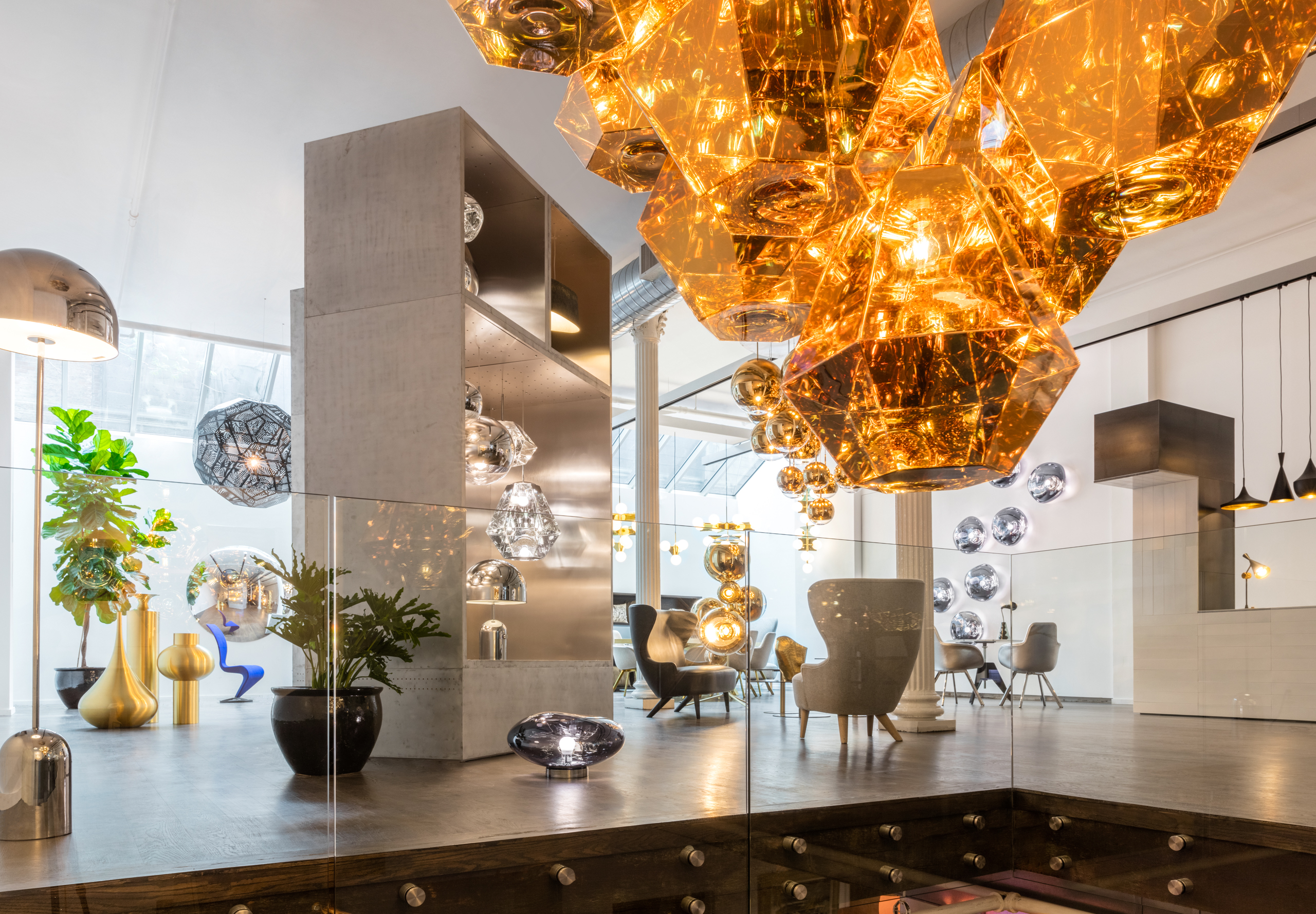 Tom Dixon's new Soho shop on Greene Street. Courtesy Tom Dixon. 