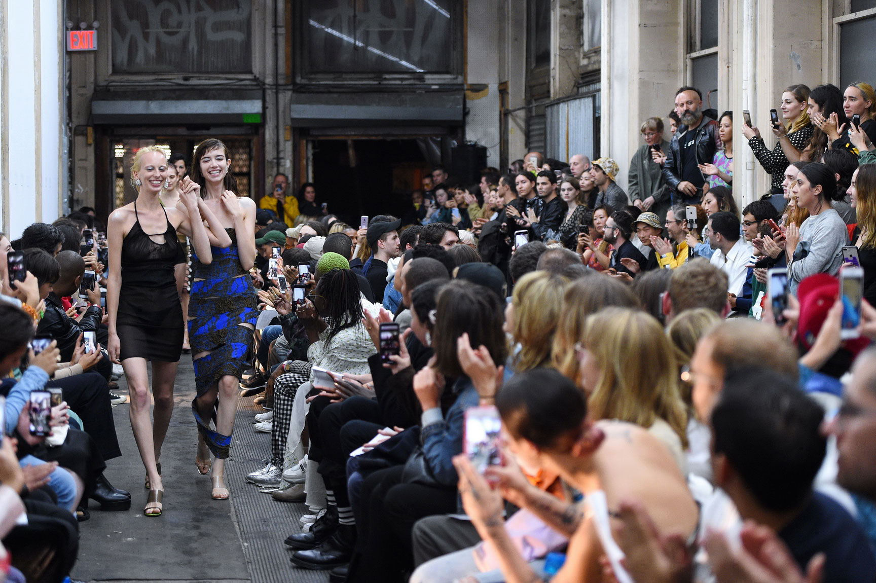 The SS19 Gauntlett Cheng Runway show. 