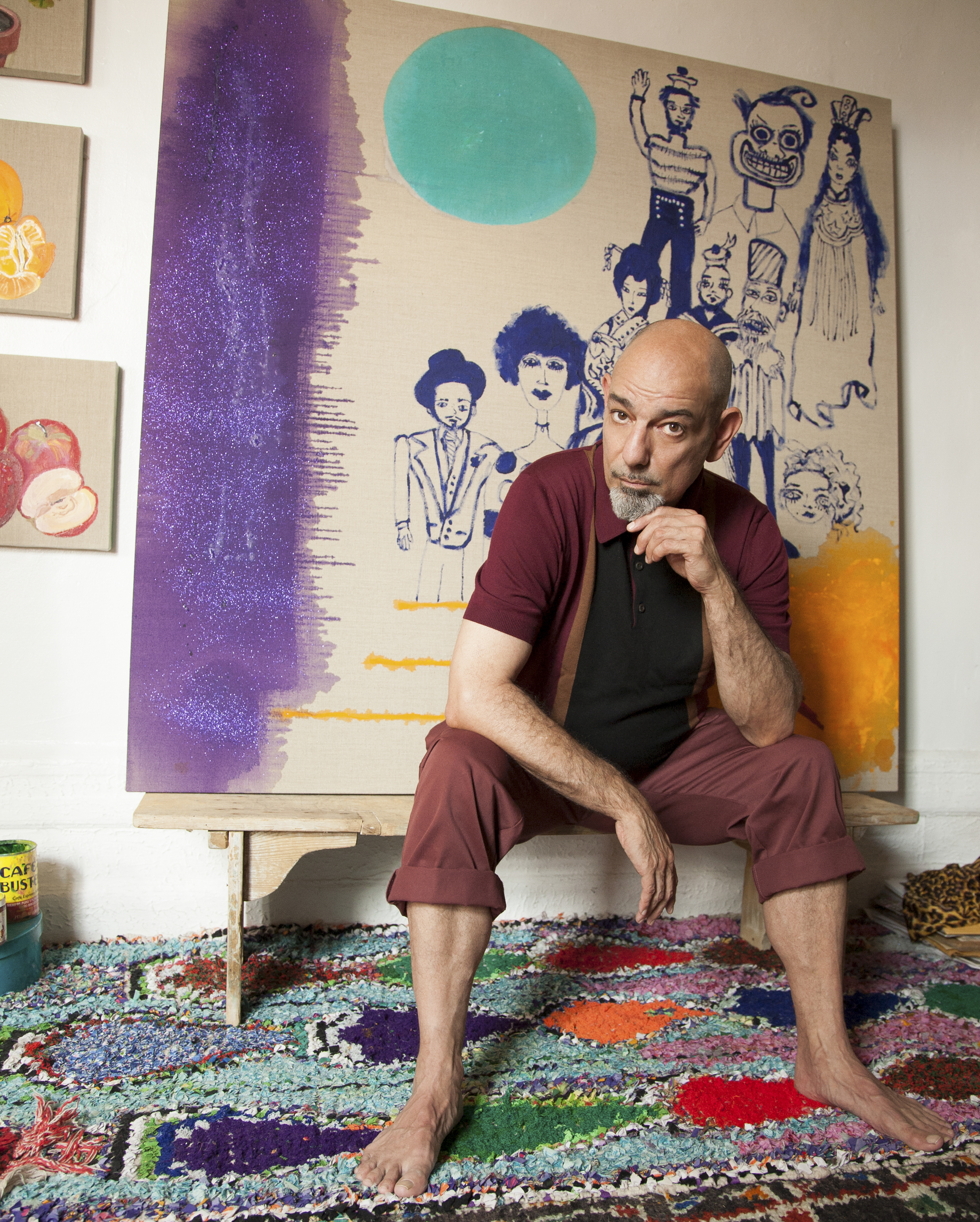 Tabboo! in the East Village apartment where he has lived and worked for almost 40 years. Produced by Michael Reynolds. 