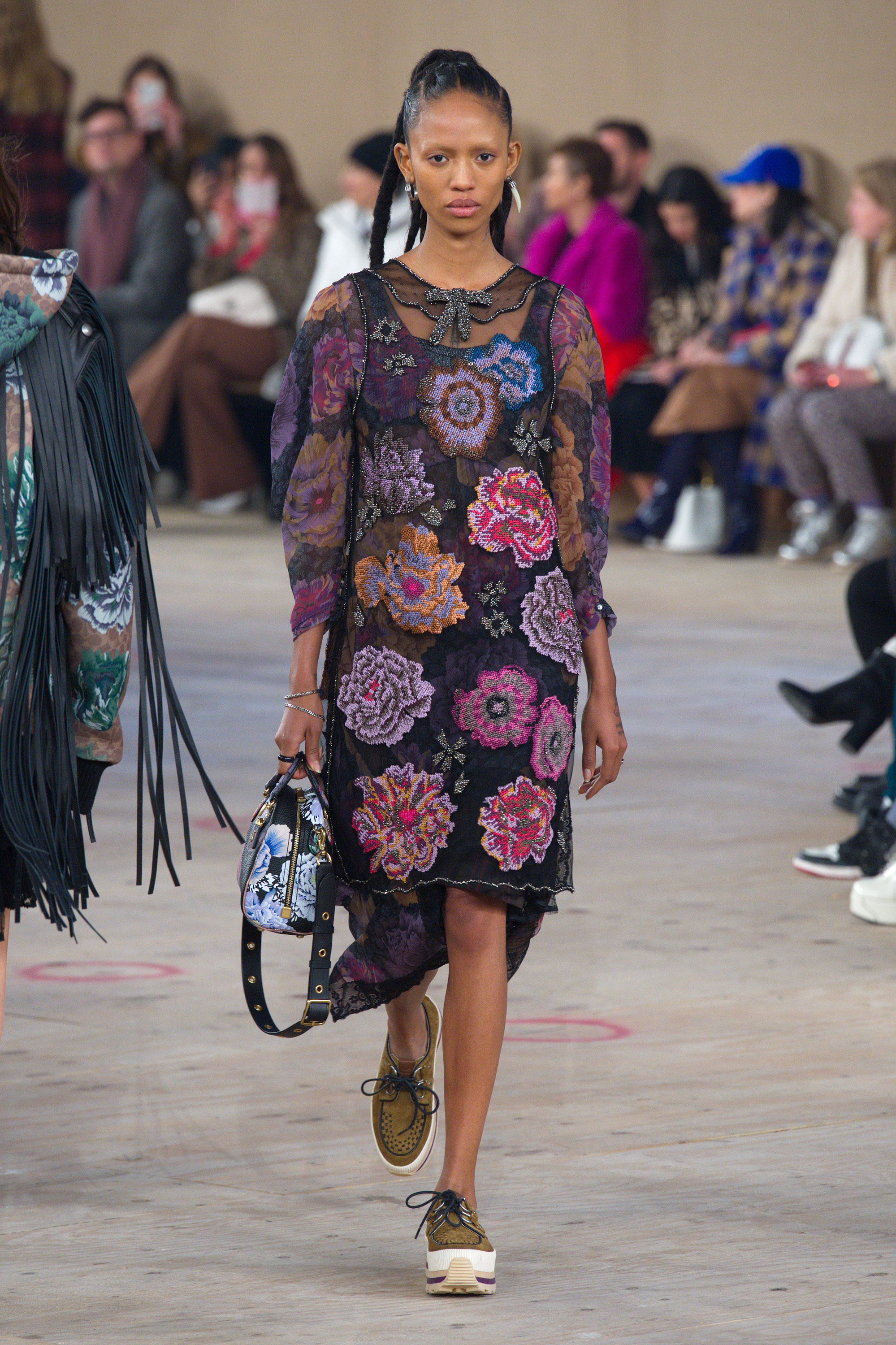 A look from the Fall 2019 runway. Courtesy of Coach. 