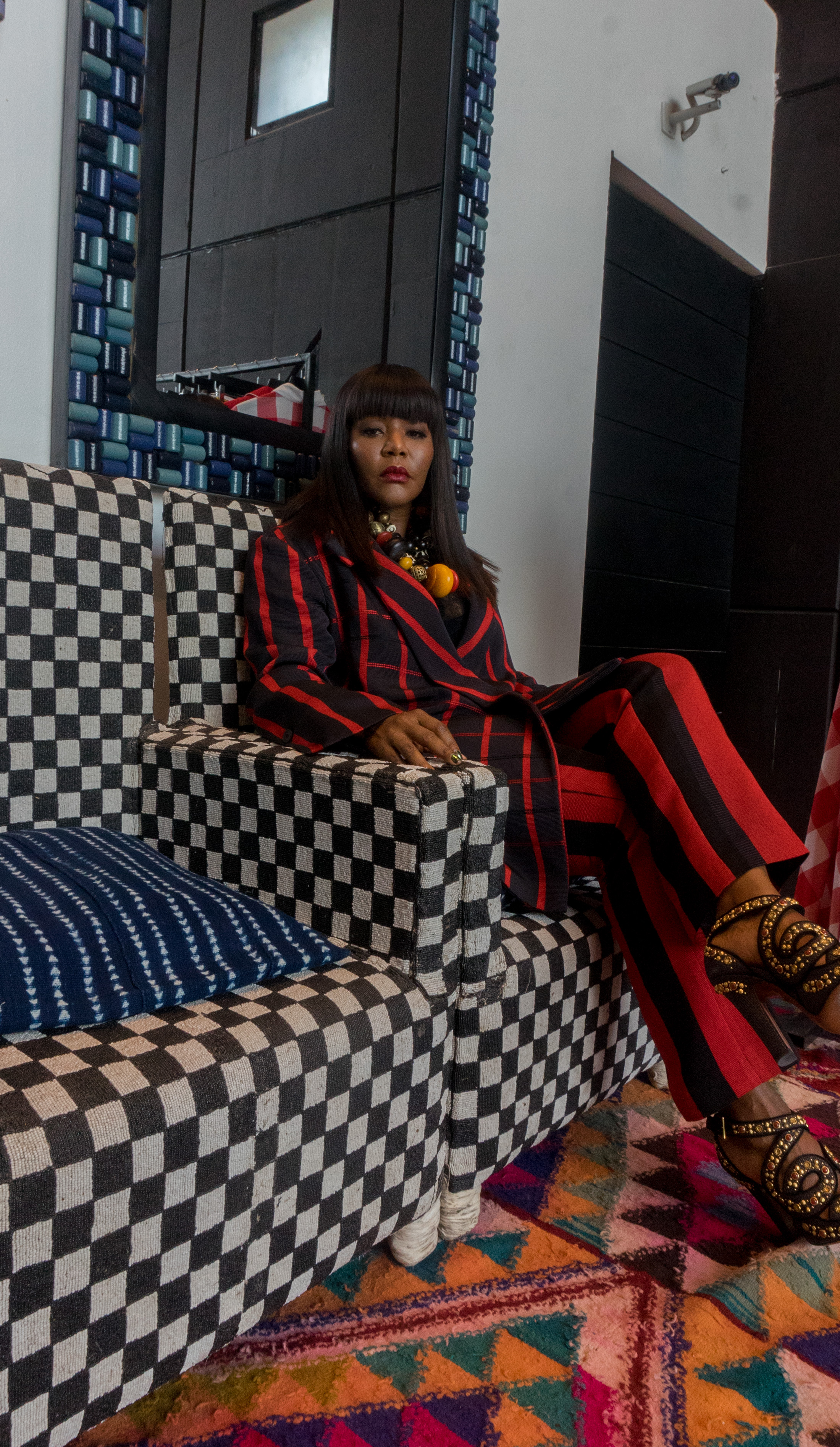 Reni Folawiyo at Alara, her concept show in Nigeria. 