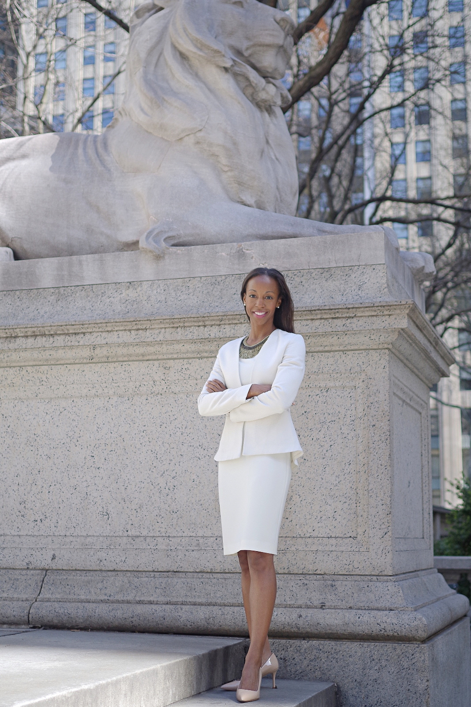 Sarah Lewis, photographed by Kwesi Abbensetts.