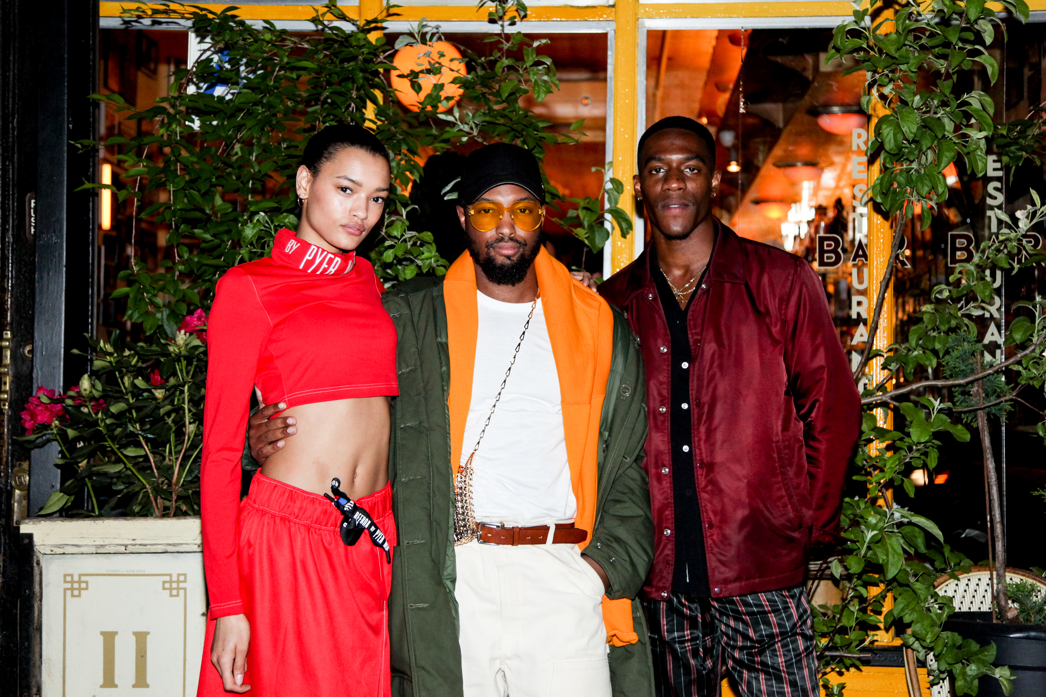 Lameka Fox, Ethan Miller and Sunni Colón. Photography by Jenna Burke & Zach Hilty/BFA.com.
