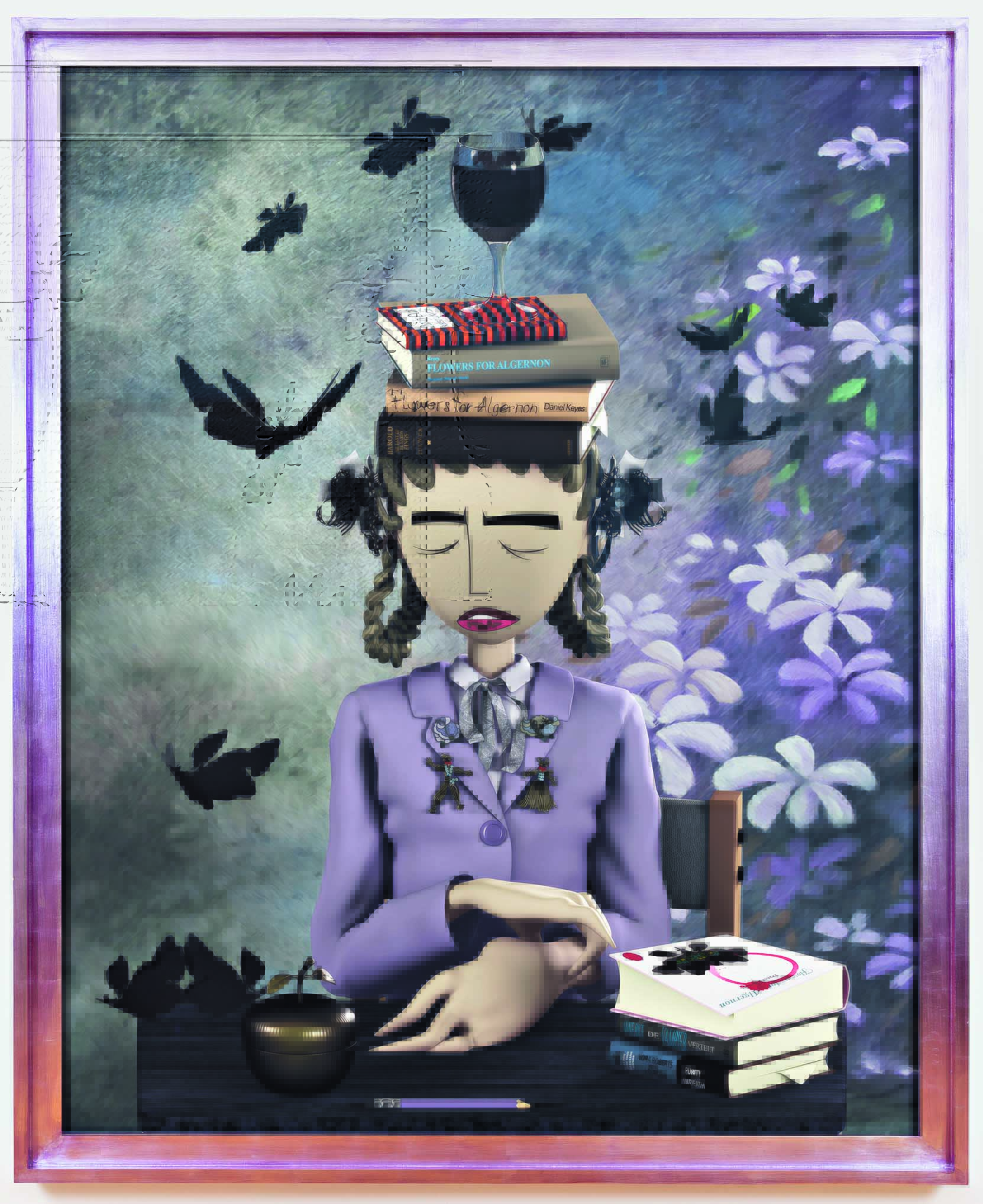 Bunny Rogers's
Self-portrait as Clone of Jeanne d’Arc, 2019. Courtesy the Artist and Société, Berlin.