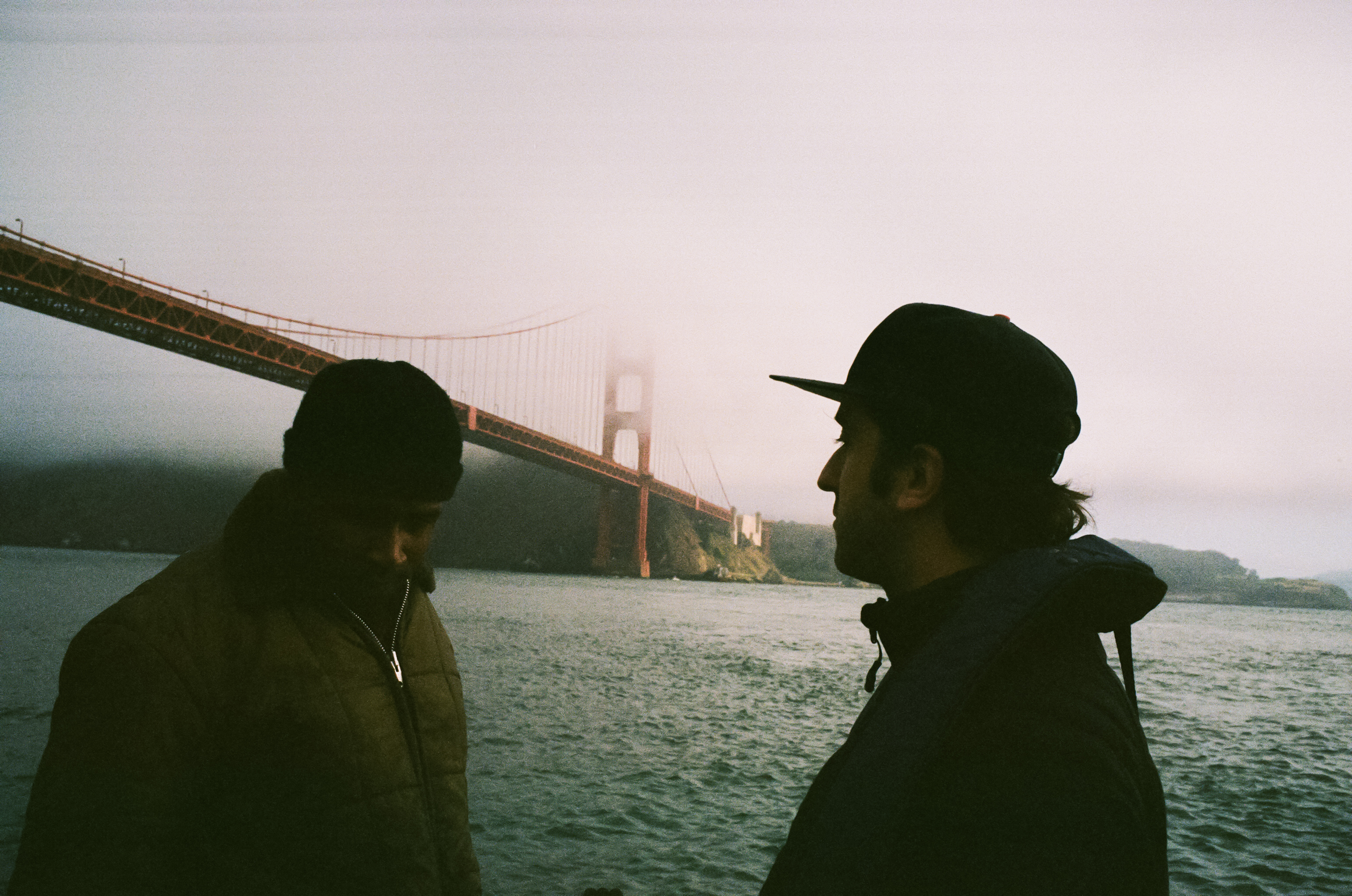 Actor Jimmie Fails and director Joe Talbot on the set of their film. By Adam Newport-Berra, courtesy of A24.